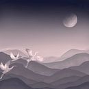 Japanse kraanvogels - Het land van de rijzende zon van Studio Hinte thumbnail