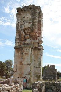 Eckpfeiler / Pfosten der Basilika von Philippi / Φίλιπποι (Daton) - Griechenland
