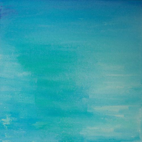 Farben der Arktis Gouache Malerei 1 von Beate Gube