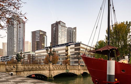 Bridge in Rotterdam, Netherlands