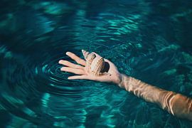 Snail In Hand by Artkreator