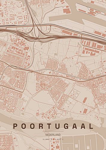 Poortugaal Plattegrond