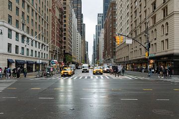 Busy street in Manhattan - New York by Tim Vlielander