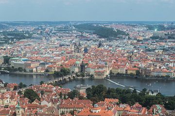 The Charles Bridge from above by Melvin Fotografie