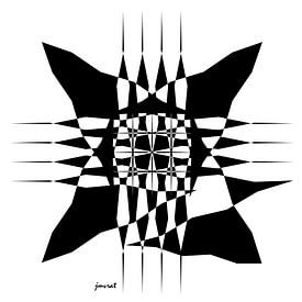 Abstracte kunst JM0078 van Johannes Murat