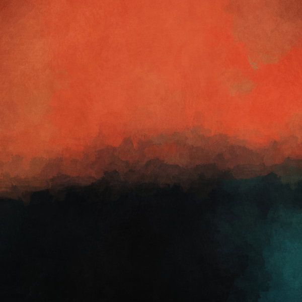 Orange Twilight by Angel Estevez
