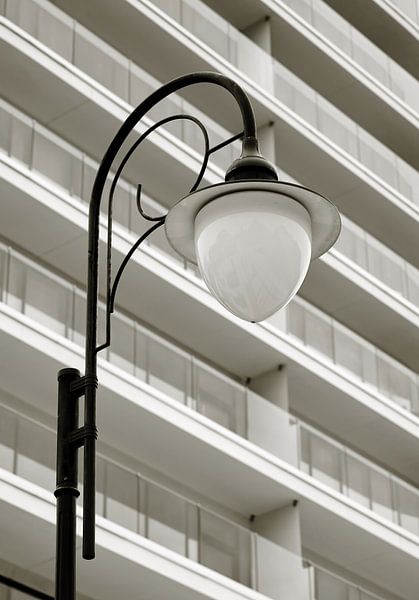 Street lamp in Swinoujscie by Heiko Kueverling