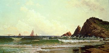 Alfred Thompson Bricher,Kliffen bij Cape Elizabeth