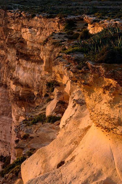 Cliffs of Ta'Cenc by René Rietbroek