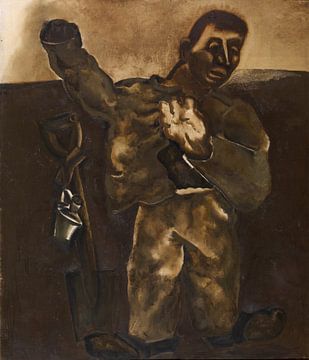 L'homme au gilet, Constant Permeke, 1928