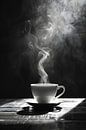 Coffee break in black and white by Skyfall thumbnail