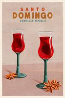 Santo Domingo Dominikanische Republik Cocktail-Kunst