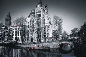 Amsterdam en noir et blanc