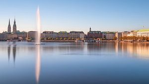 Paysage urbain de Hambourg Allemagne