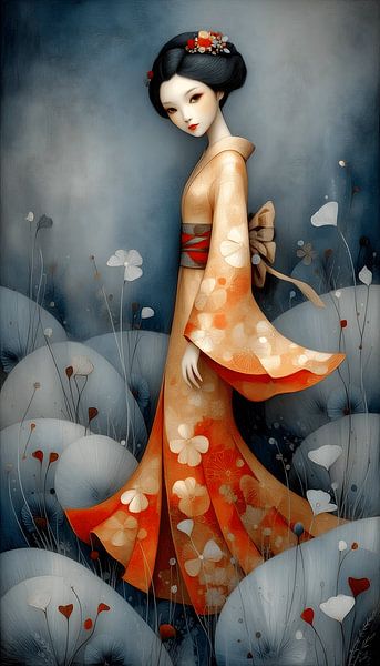 Murmure de silence des geishas par Jolique Arte