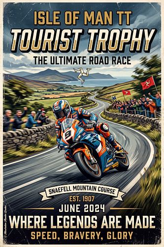 Isle of Man TT 2024 von Theodor Decker