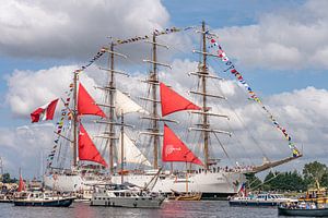 Tallship B.A.P. Unión aus Peru.