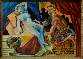 Zeus und Antiope von Jeroen Quirijns