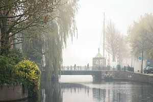 Die Museumsbrücke im Nebel