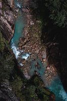 Draufsicht auf den Fluss