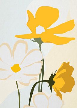 Gele bloemen van ThingDesign