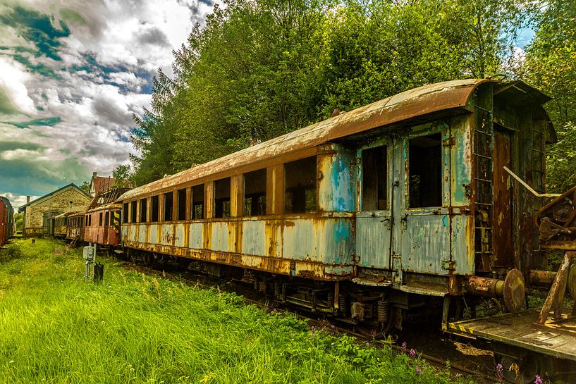 Lost Place Railway in Bohemia by Johnny Flash