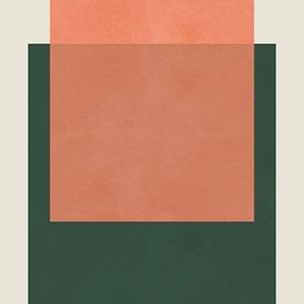 Overlappende vormen 4 van Vitor Costa