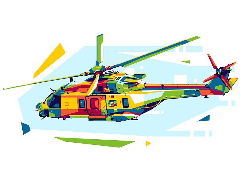 L'hélicoptère NH90 dans le WPAP par Lintang Wicaksono