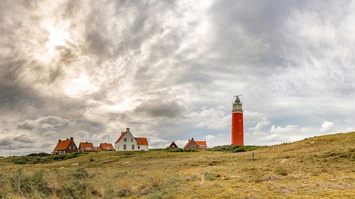 Texel - Vuurtoren Eierland - Zonsondergang