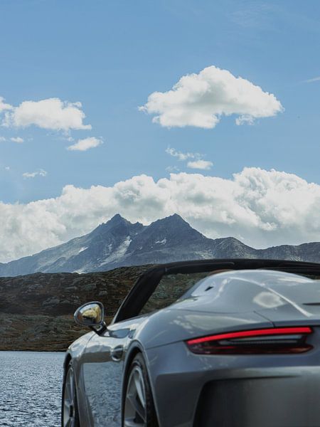 Porsche 991 Speedster in den Bergen von Wessel Dijkstra