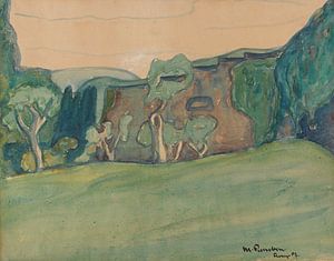 Max Pechstein, Die Waldwiese, 1907