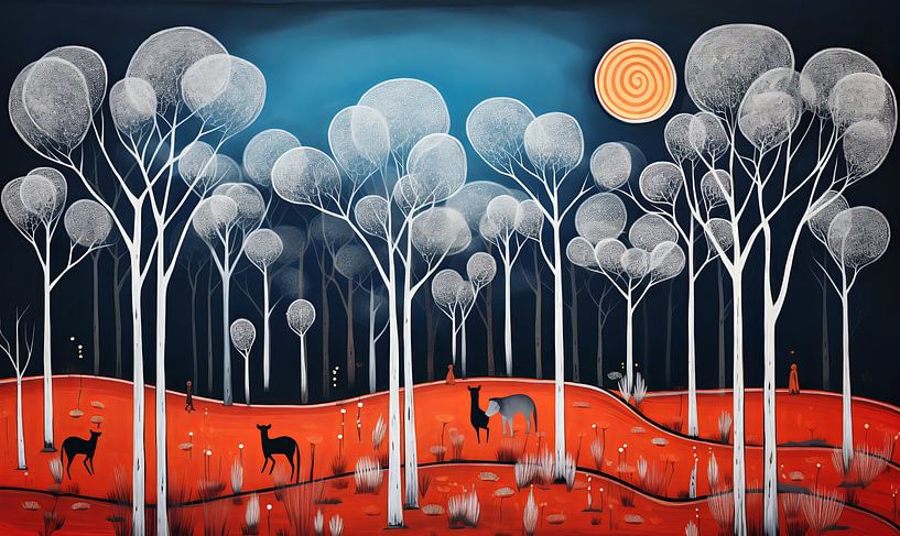 night by Virgil Quinn - Decorative Arts