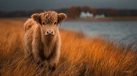 Scotch Highlander / Scotch Highlander Kalb von Gelissen Artworks