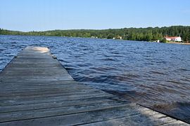 Der See-Kai im Sommer von Claude Laprise