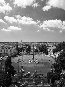Piazza del Popolo - Rom von Jan Kooreman