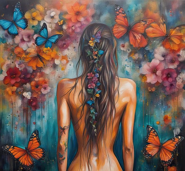 Painting Butterflies 30.23 by Eye catching paintings