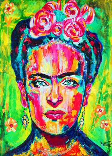 Frida "Luminous" by Kathleen Artist Fine Art