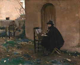 Schilderen van elkaar, Santiago Rusiñol, Ramon Casas i Carbó