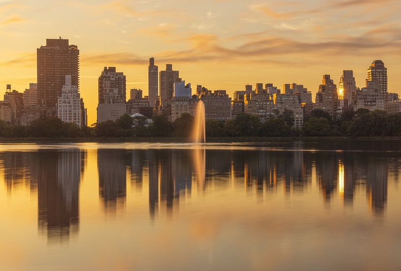 Sunrise Central Park New York City - USA by Marcel Kerdijk