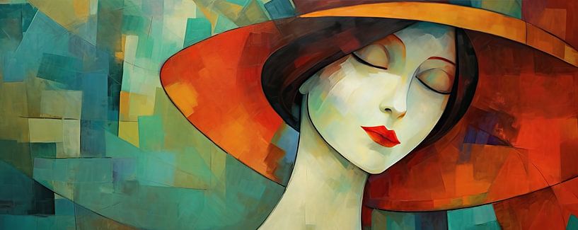 Modern Portrait by Eye catching paintings