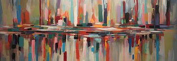 Kleurrijk abstract van Artsy