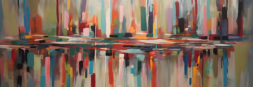 Abstrait coloré par Artsy