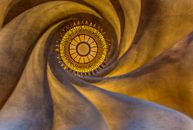 Ceiling from Gaudi in Barcelona, Casa Batlló by Maarten Hoek thumbnail