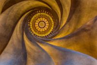 Ceiling from Gaudi in Barcelona, Casa Batlló