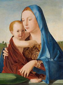 Madonna mit Kind, Antonello da Messina