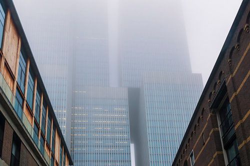 De Rotterdam in de mist