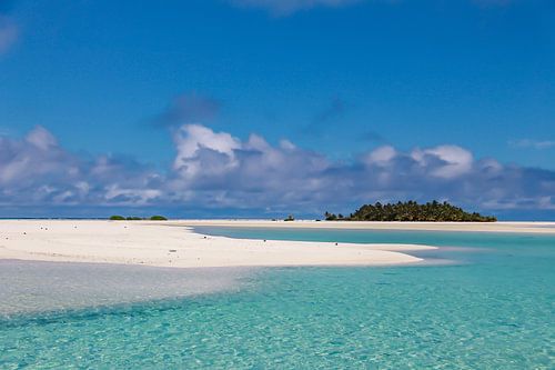Tropical island in the South Pacific