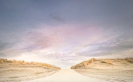 Sunset at the Beach by Jacqueline de Groot