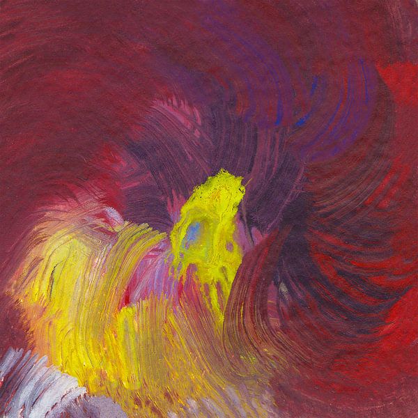 EH PAINTING ART 1991** #0458 Blumenkelch Lebendigkeit von Willem Hartgers