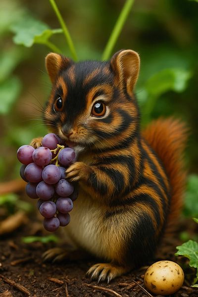 La prise sucrée de l'habitant de la forêt par INGO